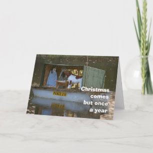 Carte de Noël Nativité