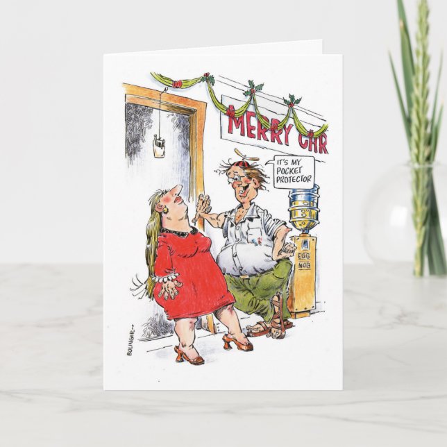 Carte de Noël nerd (Devant)