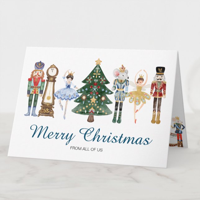Carte de Noël Nutcracker Thème (Créateur téléchargé)