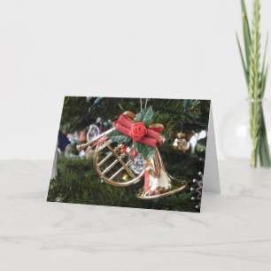 Carte de Noël Ornament Corn