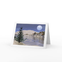 Carte de Noël ou de solstice - "Solstice Blessings