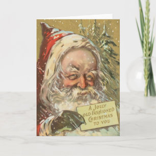 Carte de Noël Père Noël