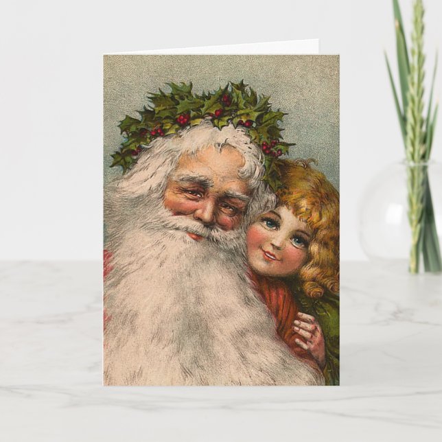 Carte de Noël "Père Noël" (Devant)