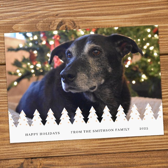 Carte de Noël personnalisable avec collage de 1 ph (Créateur téléchargé)