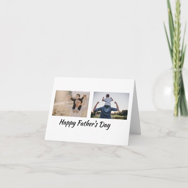 carte de Noël personnalisée (Devant)