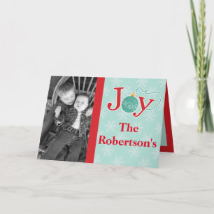 Carte de Noël personnalisée