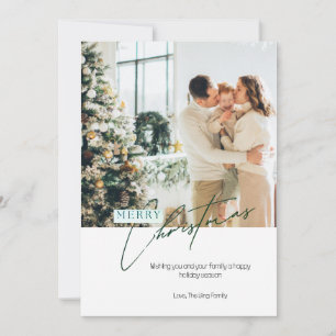 Carte de Noël personnalisée