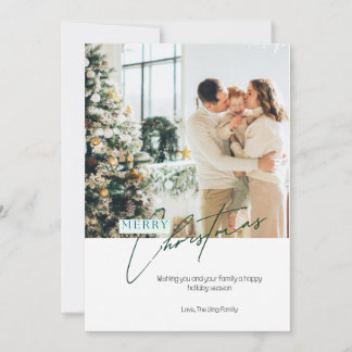 Carte de Noël personnalisée