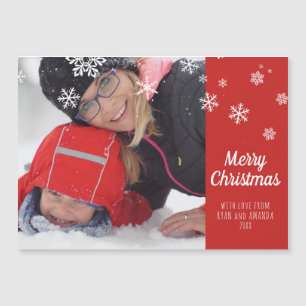 Carte de Noël personnalisée avec photo