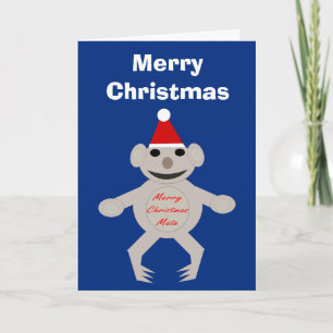 Carte de Noël personnalisée Koala Australien