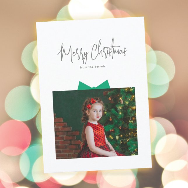 Carte de Noël photo boîte cadeau (Créateur téléchargé)