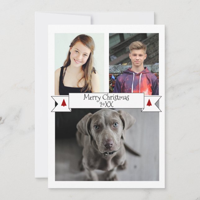 Carte de Noël photo HAMbyWG (Devant)