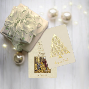 Carte de Noël photo Joyoux Noel