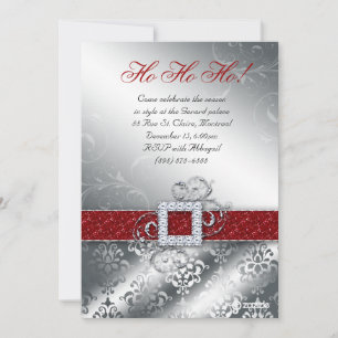 Carte de Noël Photo Père Noël Ceinture Parties sci