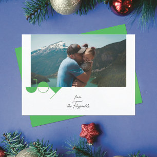 Carte de Noël photo Simple Joy