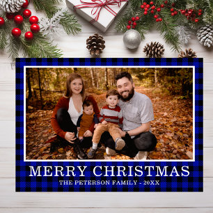 Carte de Noël photo vérification Blue Buffalo