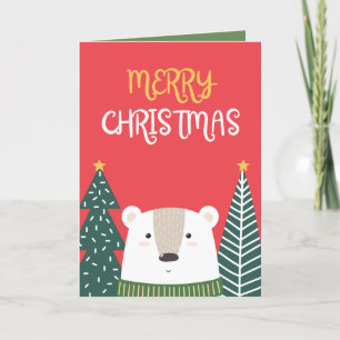 Carte de Noël pour ami collègue collègue collègue