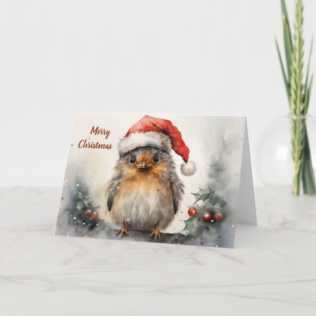 Carte de Noël pour animaux Whimsical (Devant)