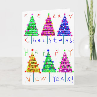 Carte de Noël pour enfants pour les parents