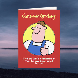 Carte de Noël pour homme ou do-it-yourself