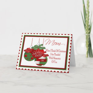 Carte de Noël pour la maman