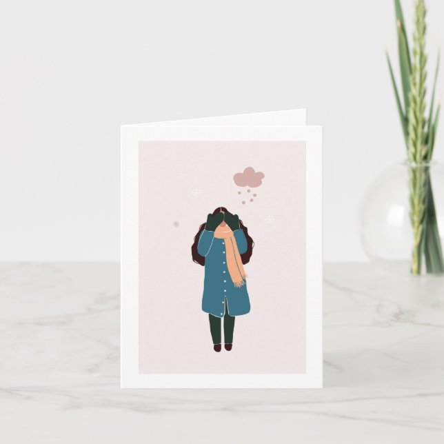 Carte de Noël pour les amis (Devant)