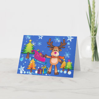 Carte de Noël pour les échanges de cartes pour enf