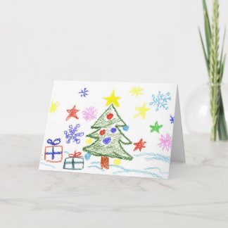 Carte de Noël pour les enfants à donner à n'import