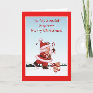 Carte de Noël pour Nephew