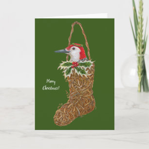 Carte de Noël pour remplir les bas