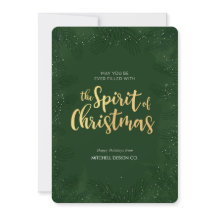 Carte de Noël professionnelle