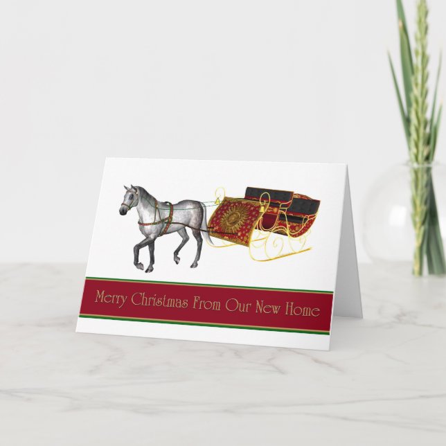 Carte de Noël que nous avons déplacé nouvelle adre (Devant)