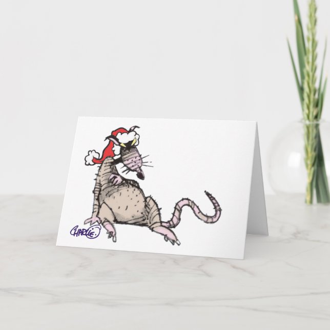 Carte de Noël Rad Rod (Devant)