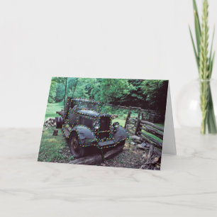 Carte de Noël Redneck