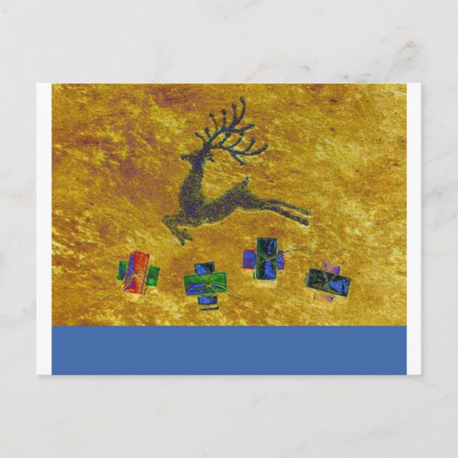 Carte de Noël Reindeer (Devant)