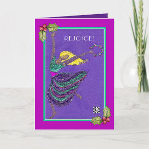 Carte de Noël Rejoice Dancer