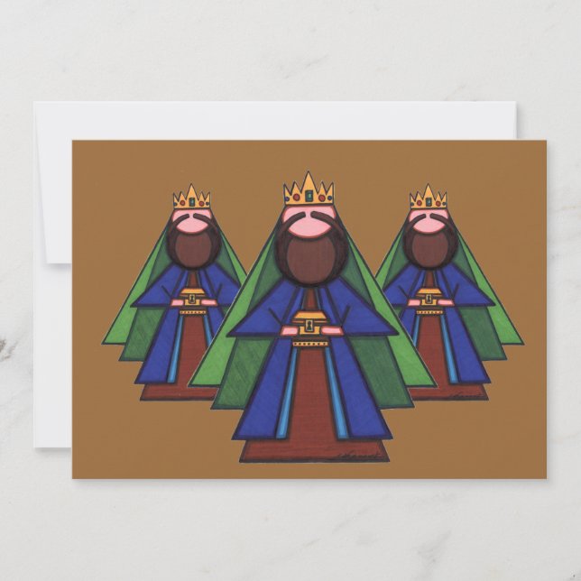 Carte de Noël religieuse (Devant)