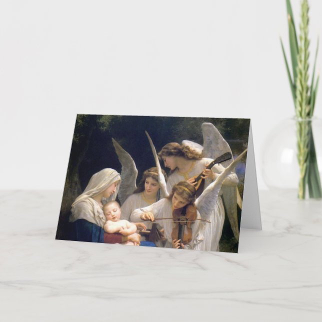 Carte de Noël religieuse (Devant)