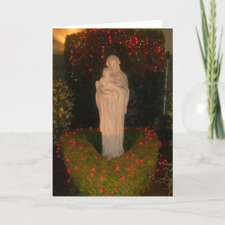 Carte de Noël religieuse