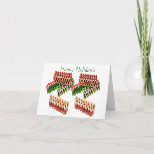 Carte de Noël Ribbon