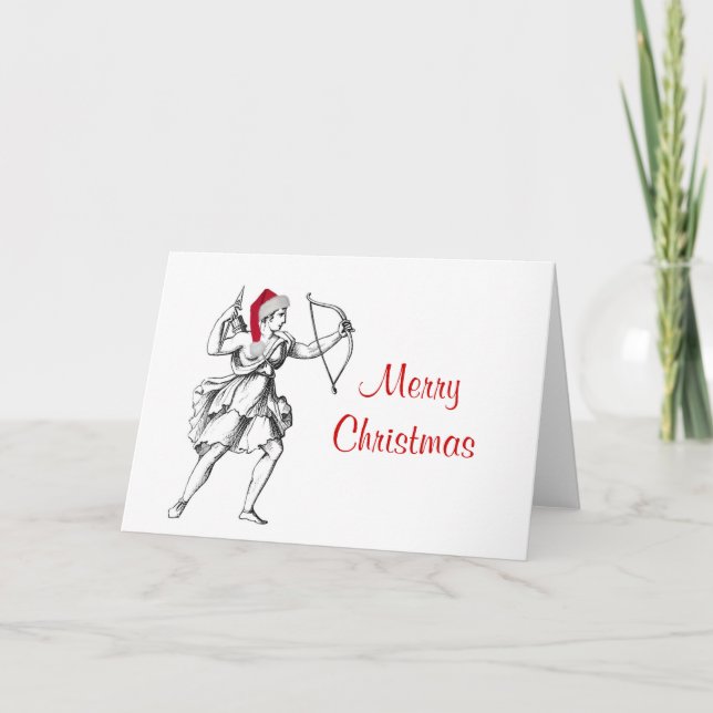 Carte de Noël Sagittarius (Devant)