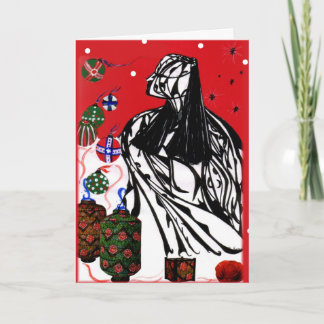 Carte de Noël Shaman