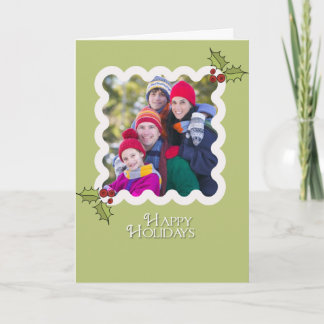 CARTE DE NOËL SIMPLE SAINTE 5x7 Modèle