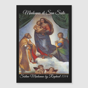 Carte de Noël Sistine Madonna