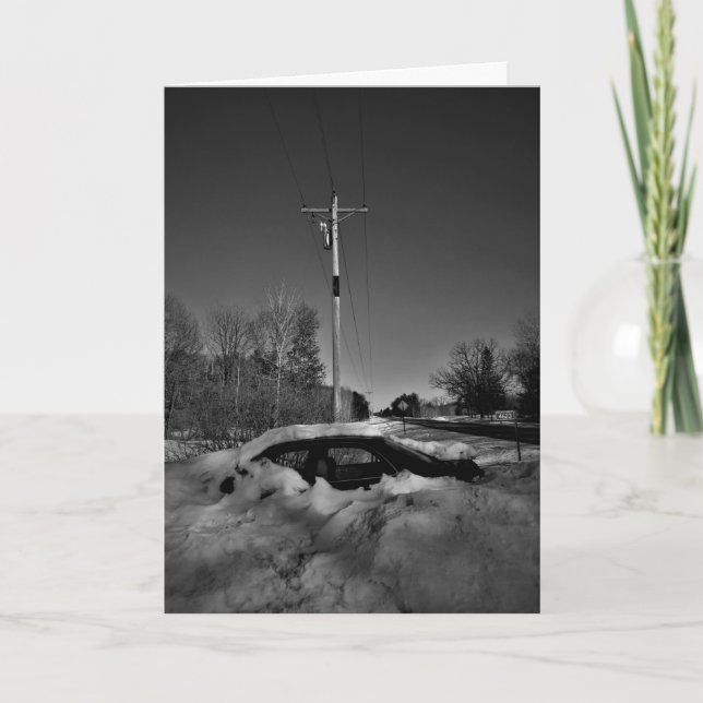 Carte de Noël "Snowbound" (Devant)