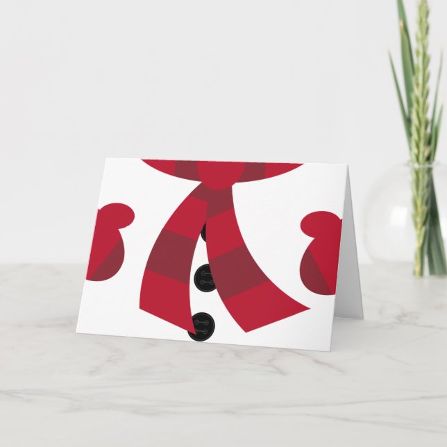 Carte de Noël Snowman (Devant)