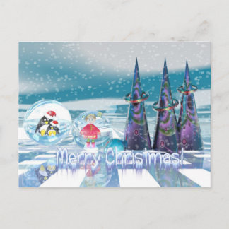 Carte de Noël Snowy Joyeux