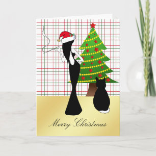 Carte de Noël sophistiquée