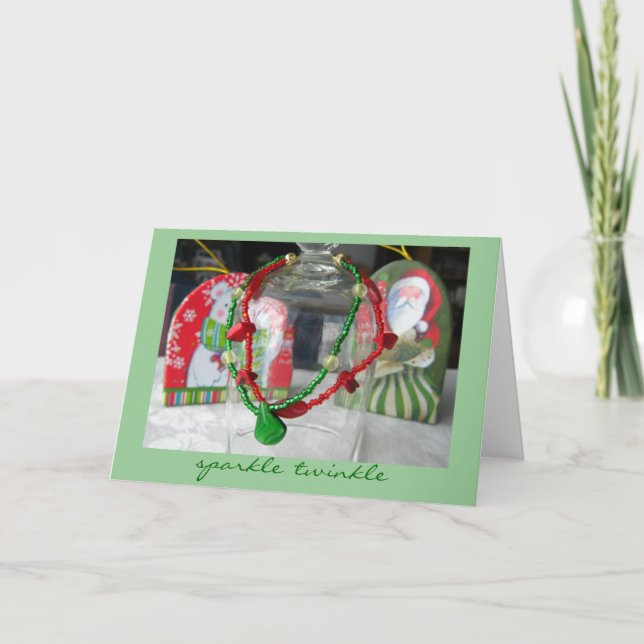 Carte de Noël Sparkle Twinkle (Devant)