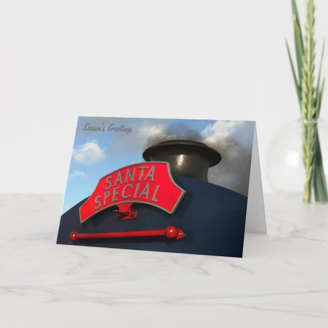 Carte de Noël spéciale de Père Noël (Devant)